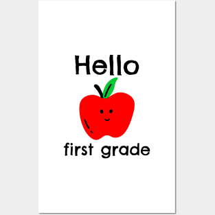 Hello first grade Posters and Art